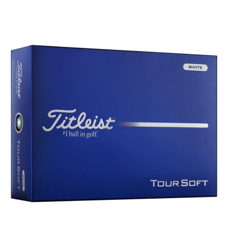 Titleist Tour soft golfballen met logo bedrukken