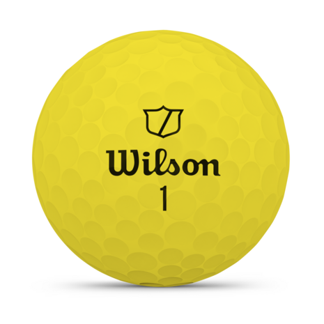 Gele Wilson duosoft golfballen