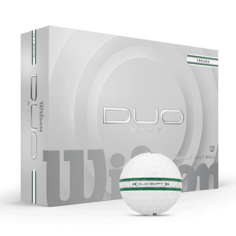 Wilson Duosoft Track 360 Groen golfballen