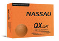 Nassau QX Soft Golfb&auml;lle mit Logo bedruckt &ndash; Orange