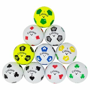 Callaway Chrome Soft Truvis Golfbälle - 25 Lakeballs Callaway Chrome Soft Truvis Golfbälle - 25 Lakeballs
