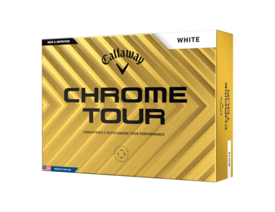 Callaway Chrome Tour Golfbälle mit Logo Callaway Chrome Tour Golfbälle mit Logo