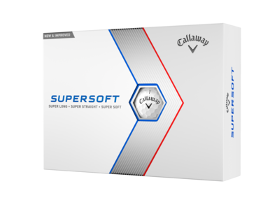 Callaway Supersoft Golfbälle mit Logo Callaway Supersoft Golfbälle mit Logo
