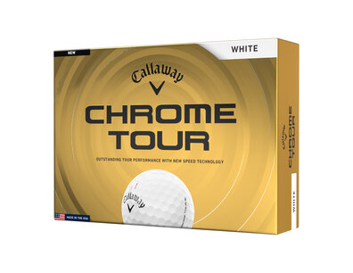 Callaway Chrome Tour Golfbälle mit Logo